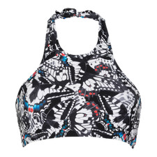 Butterfly High Neck Bikini Top size 14 & 16