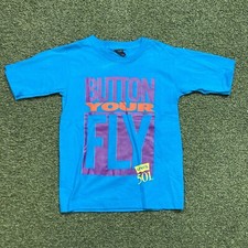 Levis Shirt Youth S Vintage 90s Button Your Fly Levis Denim Western Wear Tee