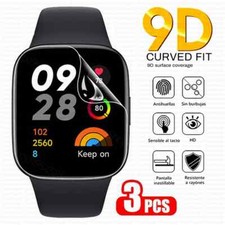 9D Curved Hydrogel Film 3X Screen Protector Xiaomi Mi Watch Redmi Watch 2 3 Lite