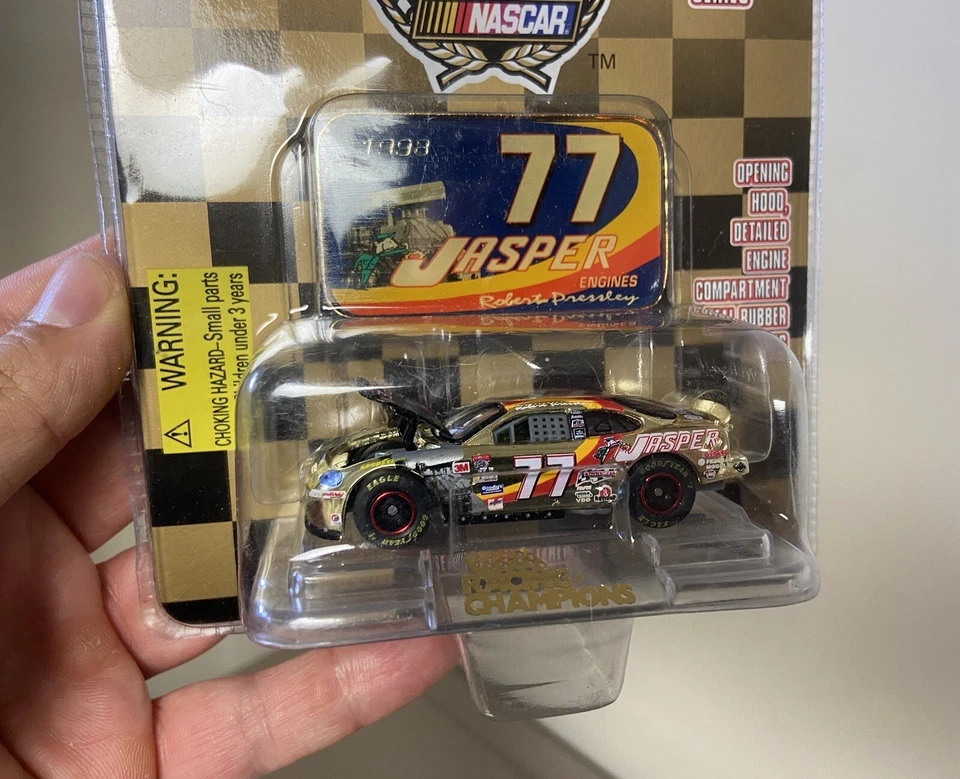 Racing Champions Nascar Oro 50 Aniversario Robert Pressley #77 1:64 Foto 2 de 3