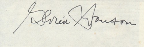 Gloria Swanson Autographed 1.25" x 4" Hand Signed Original Signature Cutting