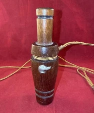 Faulk's Game Call - SC-77 - Silver Embossed Duck Call - 5.25” - Lake Charles, LA