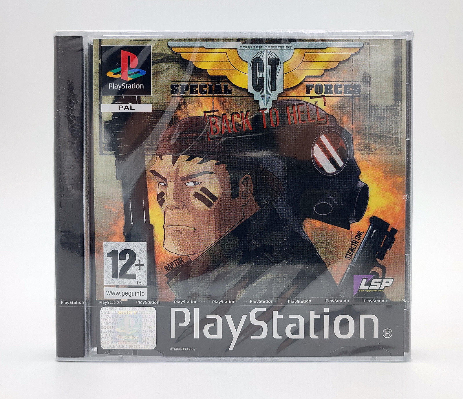 CT SPECIAL FORCES BACK TO HELL PS1 NEUF SOUS BLISTER SEALED PSX PLAYSTATION