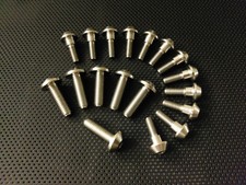 Yamaha Fazer 1000 Titan Scheibenschraubensatz 01-05 Ti Rotorschrauben vorne hinten voll