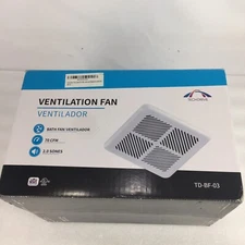 Tech Drive Quiet 70 CFM, 2.0 Sone Bathroom Ventilation and Exhaust Fan, TD-BF-03