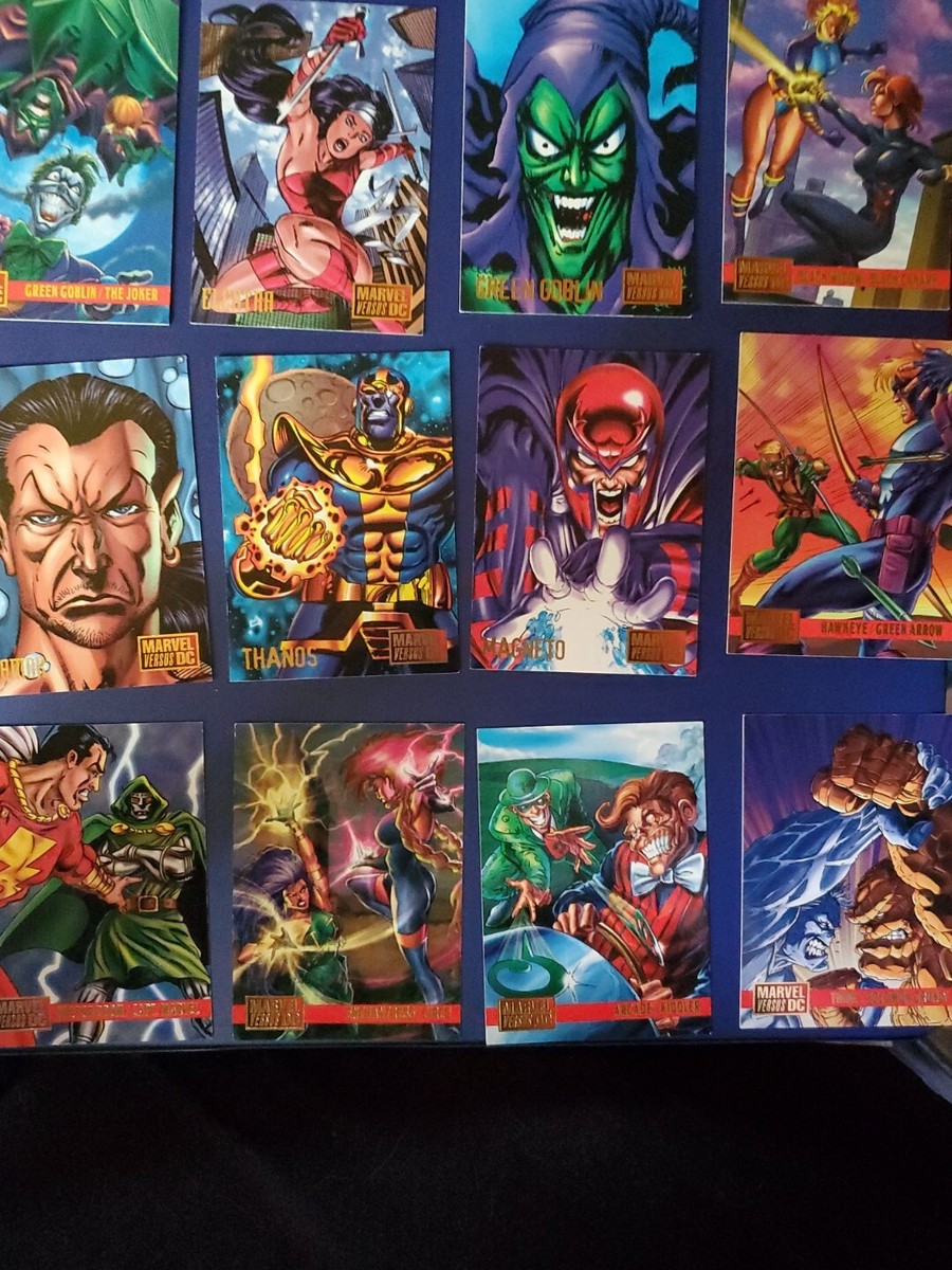 marvel vs dc trading cards 1995 | eBay