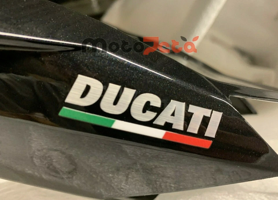 Juego de 2 pegatinas para cola Ducati 848 1098 1198 Foto 2 de 4