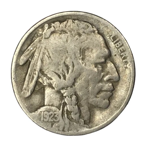 1923-S 5C Buffalo Nickel VG #