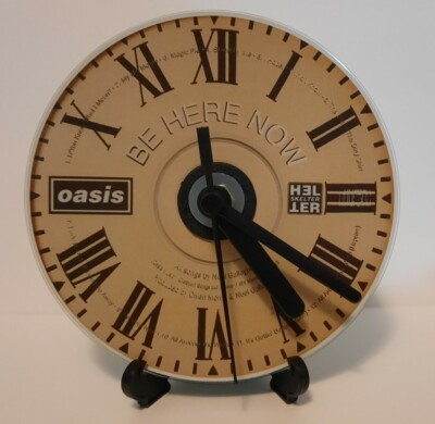 OASIS BE HERE NOW CD CLOCK liam Gallagher Pretty Green