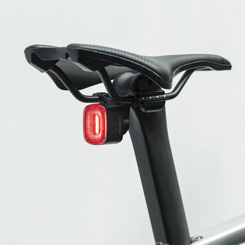 ROCKBROS Smart Bicycle Tail Light Brake Light Waterproof Cycling Rear Bike Light