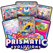 Pok mon Prismatic Evolutions Singles Reverse Holo, EX, PokeBall Choose Your Card