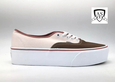 Vans Authentic Low Stackform Earthy Blocking Multi Colored Men's Size 8, 8.5 New