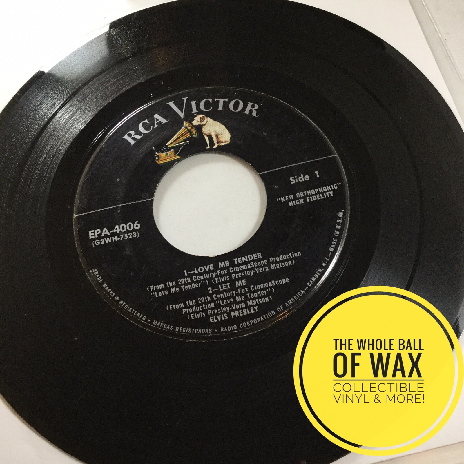 Elvis Presley Love Me Tender Ep 45 Excellent 1956 Ebay