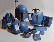 The Mandalorian Star Wars Death Watch Armor Helmet Set Halloween Cosplay Props