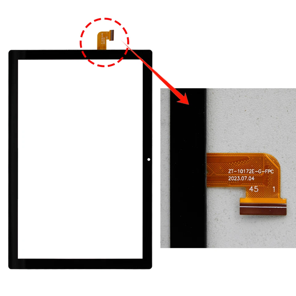 Digitizer Touch Screen Panel Glass For Maxwest ASTRO 10R MX-A10R1WW 10.1" Tablet - Image 2 of 4