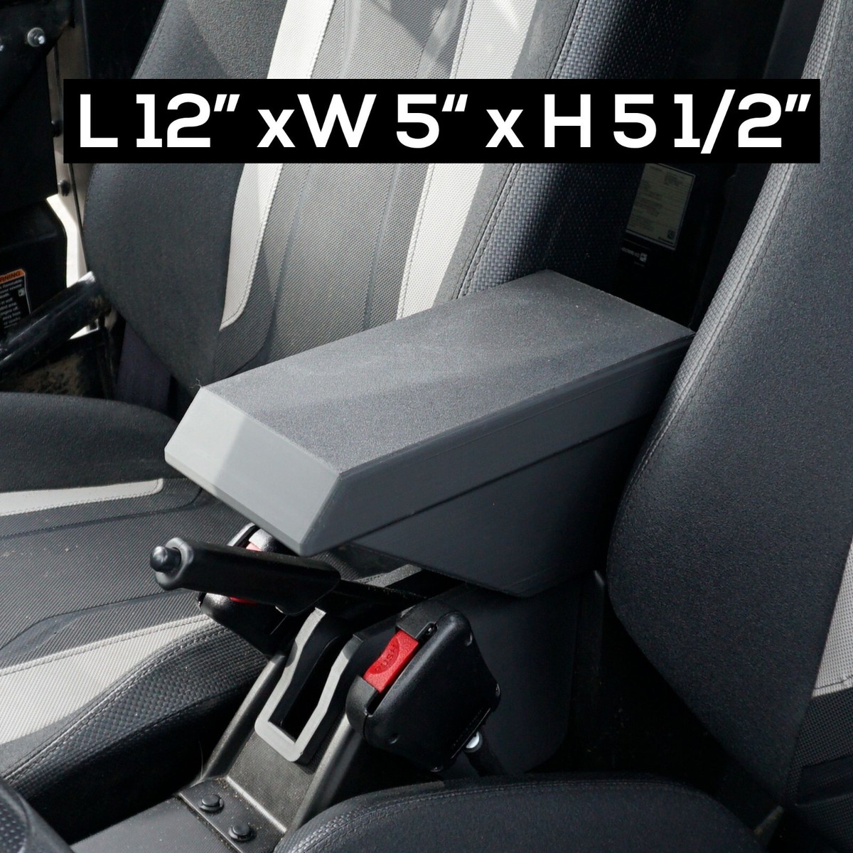 Kawasaki KRX 1000 Armrest Box Cubby with Magnet Lock & dust