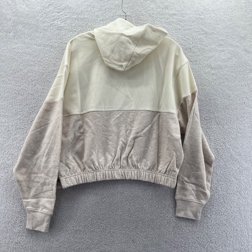 Atlanta Braves Hoodie Womens Small Cream '47 Brand Baseball MLB Sweatshirt New - Picture 10 of 13