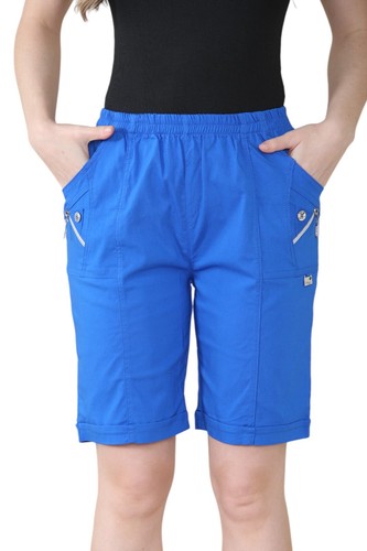 Women’s Shorts Pants Stretch Pull On Yoga Running Summer Crop Pedal Pusher - Picture 37 of 54