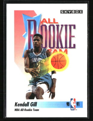 Kendall Gill 1991 Skybox All-Rookie # 321 Basketball Card | eBay