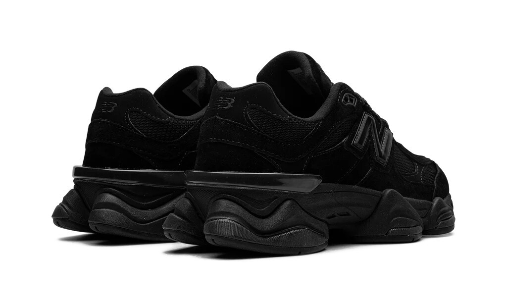 New Balance 9060 Triple Black (Size 9.5, 10, 11.5, 12, 13, 14, 15