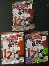 (3) 2021 Panini Prestige Diamond/Astral/Base Mecole Hardman Jr # 89 Kansas City