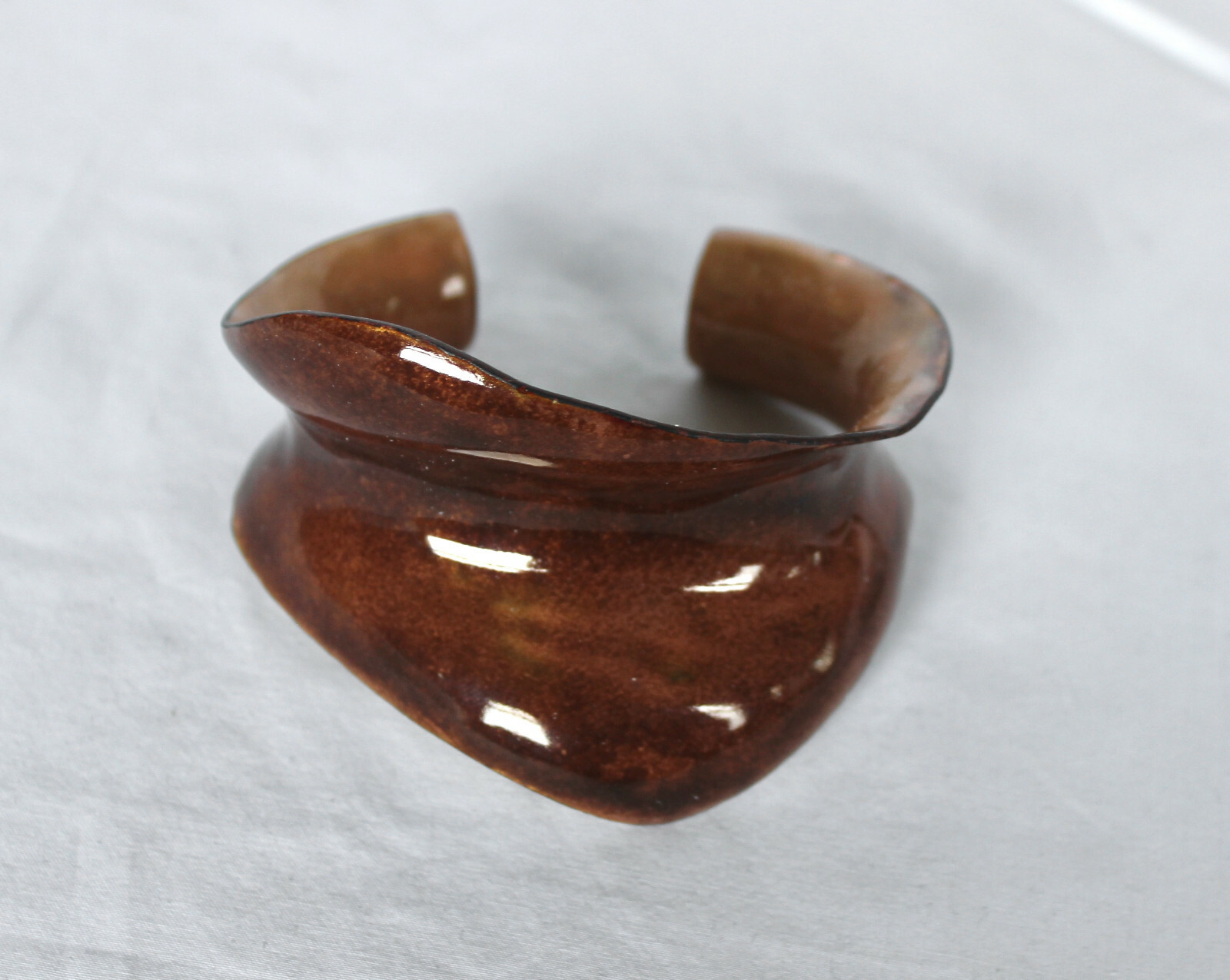 Designer CERAMIC BRACELET Maker Unknown. Outer wi… - image 1