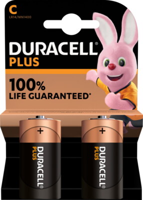 20 x Duracell - Baby C Plus LR14 Batterien + 100% LANGLEBIGER* MN1400 10 x 2er