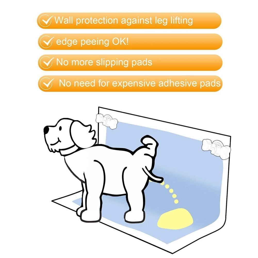 Dog pees on edge of hotsell pee pad
