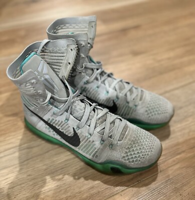 NIKE KOBE X ELITE Men s Sz 11 HIGH ELEVATE WOLF GREY RETRO WHITE 718763-041