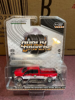 Greenlight Dually Drivers 2019 Ford F-350 dually pickup Houston Fire department