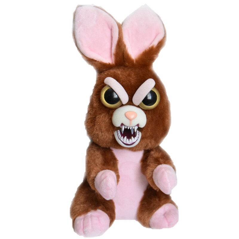 ダメージうさちゃん2体*カラフルテディ*チーキーちゃん*びっくり箱* Feisty Pets Vicky Vicious™️ Adorable Plush Stuffed Bunny Animal