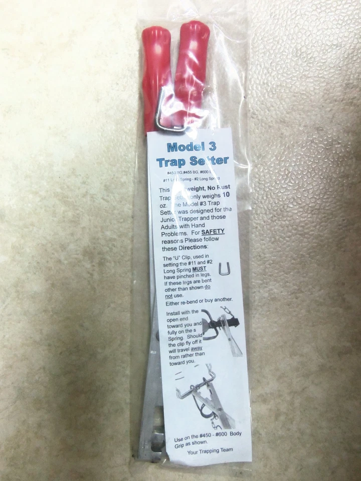 Sleepy Creek Model 3 Trap Setter  Aluminum 14 Inches Long Traps Trapping 110-160 - Image 2 of 2