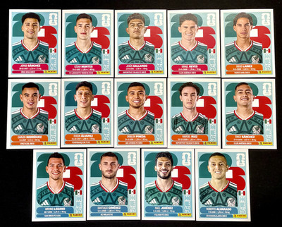 Panini World Cup 2026 Stickers - MEXICO   - Pick Your Player MEX