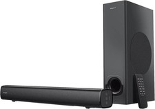 Creative Stage 2.1 Channel Under-Monitor Soundbar with Subwoofer
