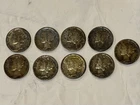 Mercury Dimes In Circulated And Poor Condition Set Of 9