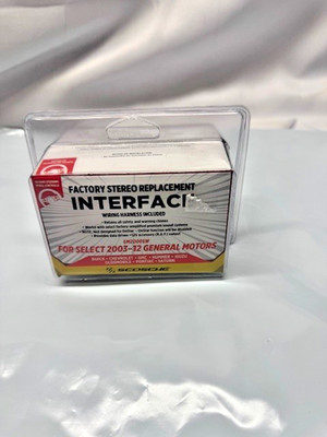 Scosche Factory Stereo Replacement Interface 2003-12 General Motors*New