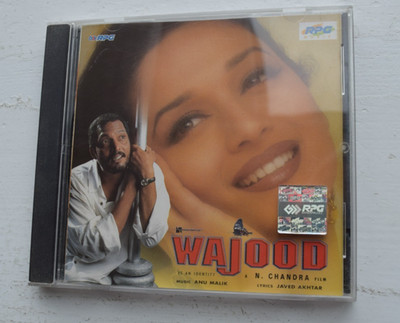 WAJOOD ~ Bollywood soundtrack Hindi CD ~ anu malik ~ 1998