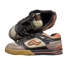 Adio Kenny Anderson TK-0606B V1 Men’s Sz 10 Brown Orange Leather Y2K 90s  RARE