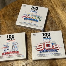 New Sealed 100 Hits Presents Party Karaoke Classics No 1s/90s Sets Are Used