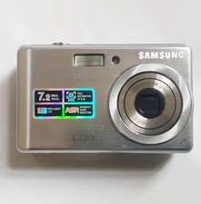 SAMSUNG L730 7.2mp Digital Camera Untested, No Charger, Clean w Leather Case