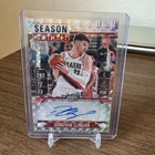 2024-25 Mosaic Donovan Clingan Rookie Season Ticket Variation RC Auto Blazers
