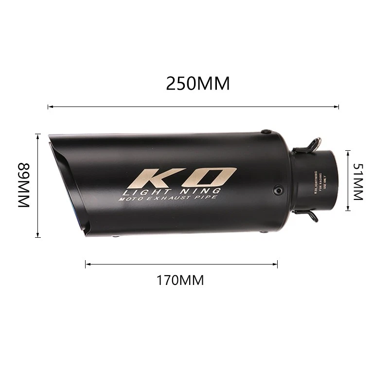 Среднее звено выхлопной трубы глушителя спасательные наконечники для Kawasaki Ninja ZX10R 2011-2024 - Изображение 2 из 4