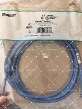 CAJA de 10 NUEVO Cable de Conexión Panduit NK6PC3MBUY Cat6A 3M Azul Envío Gratis