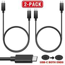 2x USB-C to USB C Cable Fast Charging Cord For Samsung A26 A35 A36 A55 A56 A57
