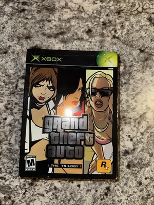 Grand Theft Auto GTA: The Trilogy (XBOX) All Manuals Maps Discs  TESTED WORKING
