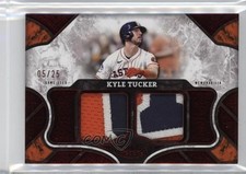 2025 Topps Tier One Relics Red Dual Patch /25 Kyle Tucker #T1R-KT