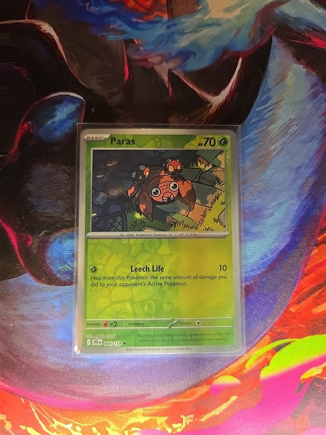 Paras 004/159 Sv09: Journey Together Reverse Holo
