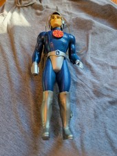 Mattel Major Matt Mason 1967 Captain Lazer w/ Helmet Figure 12", NOT WORKING Dmg