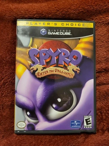 Spyro: Enter the Dragonfly (Nintendo GameCube, 2002) CIB COMPLETE + MANUAL