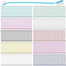 300 Pcs Pet Toothbrush Bulk, Double Sided Dog Cat Tooth Brush, 10 Colors